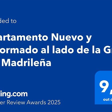 Apartamento Nuevo Y Reformado Al Lado De La Gran Via Madrilena Exteriör bild